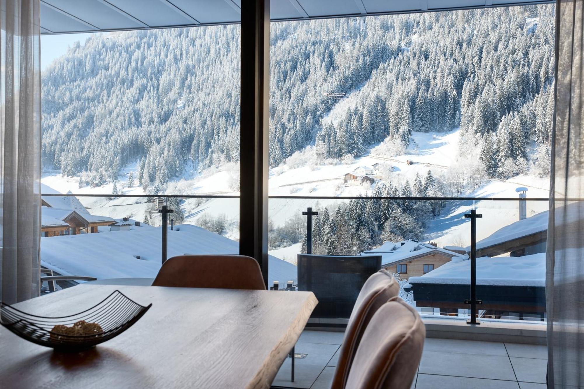 Das Luxurioese Chalet-Apartment In Der Residenz Silvretta - Inklusive Silvretta Card Premium See Zewnętrze zdjęcie
